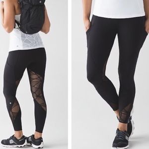 Lululemon goal crusher 7/8 legging in black